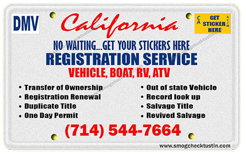 DMV Registration Tustin